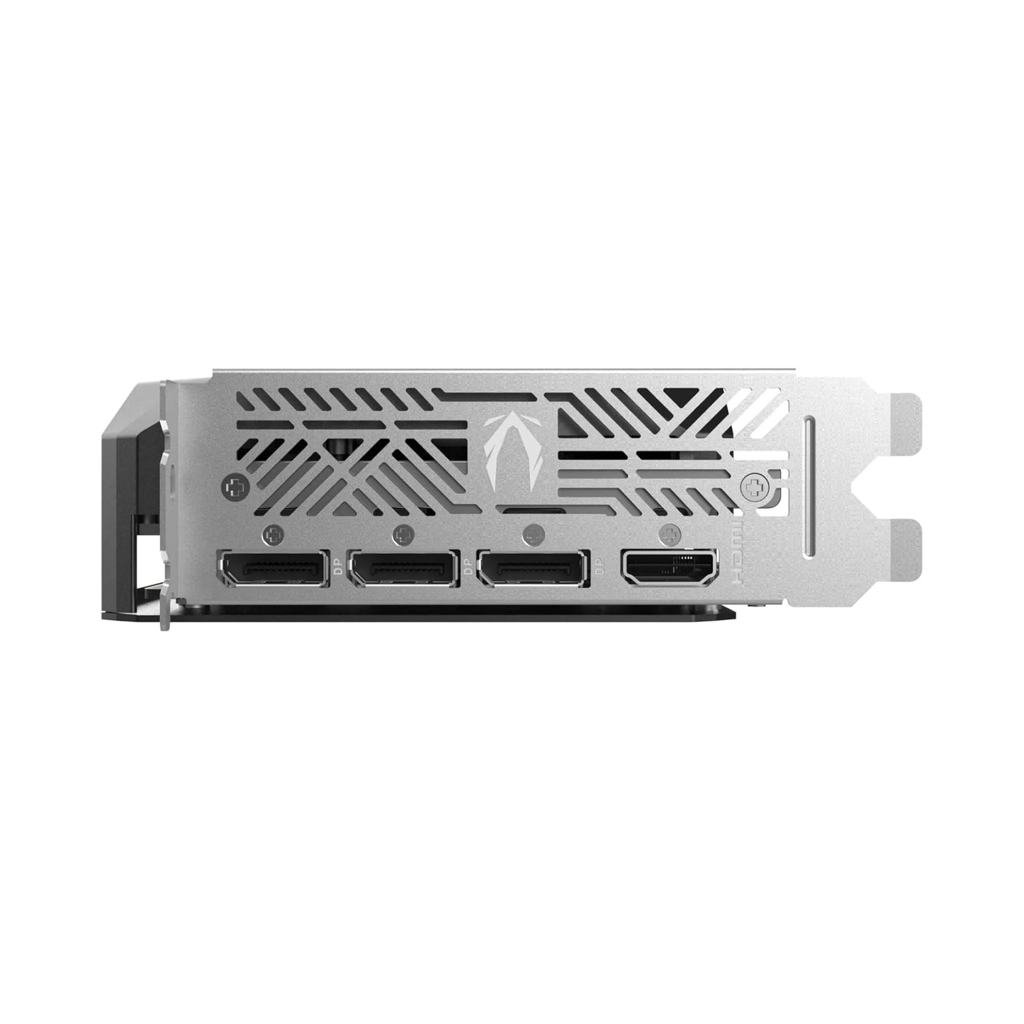 Computer graphics card with Zotac logo on a white background