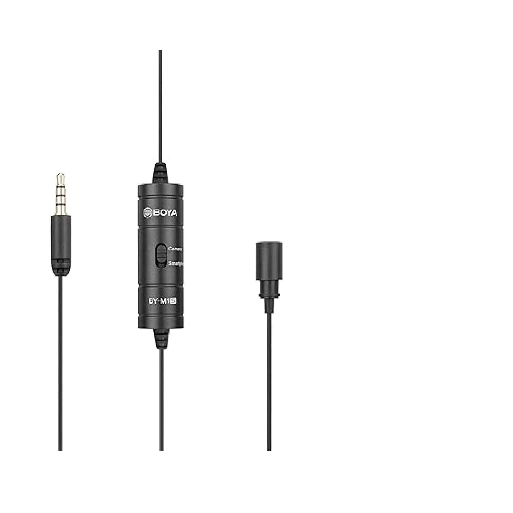 BOYA BY-M1 Lavalier Microphone | Clip-on Mic for Smartphone, DSLR & PC - TARGET Store