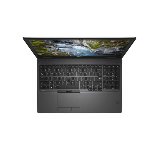 Dell Precision 7540 Keyboard View.