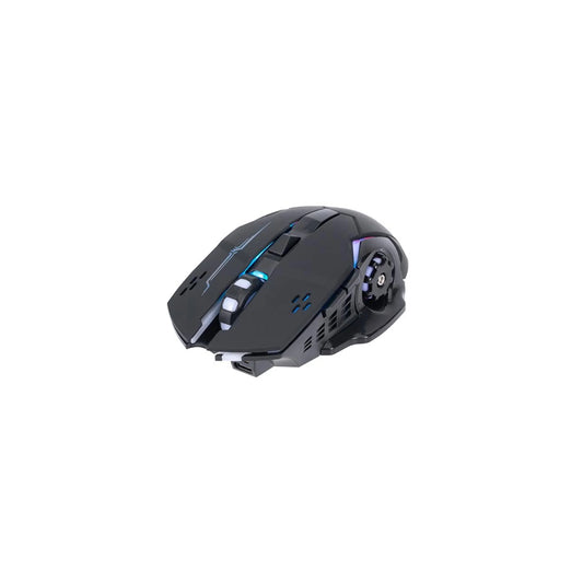 ماوس Xtrike Me GW-601 وايرلس جيمنج بإضاءة RGB بـ7 ألوان باللون الأسود