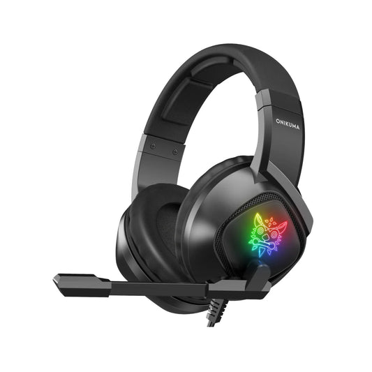 Onikuma K19 – 40mm Drivers, Lightweight Comfort, LED Lighting