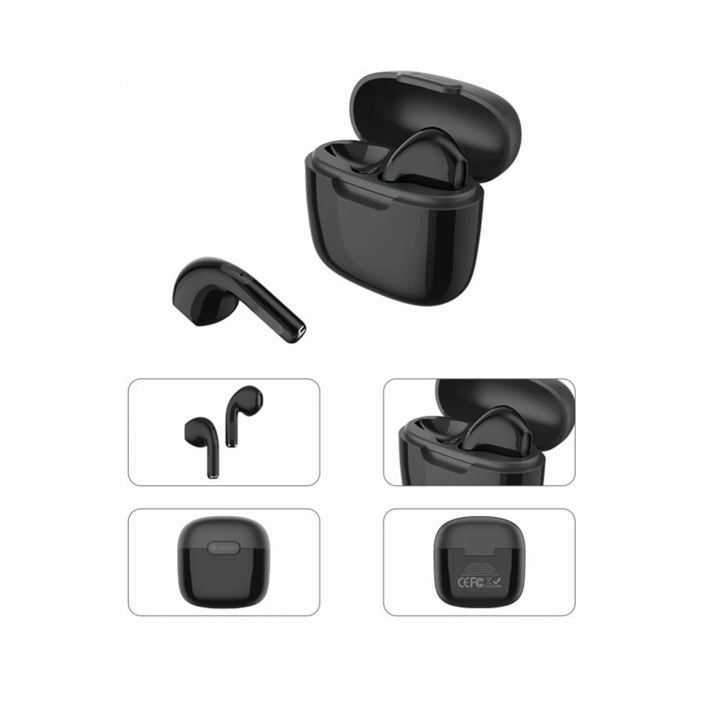 Celebrat TWS W25 Earbuds | Unique design, Bluetooth 5.3, Hi-Fi Sound