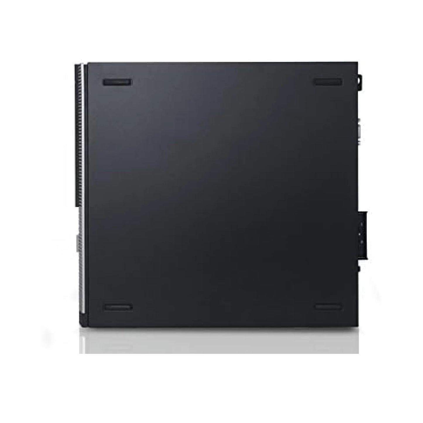 Black metal bracket Dell 7010 Left Side on a white background