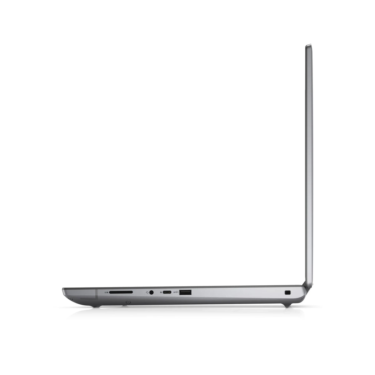 Dell Precision 7770 17.3-inch mobile workstation, front view with display open