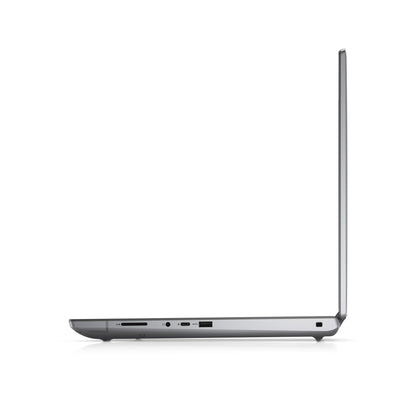 Dell Precision 7770 17.3-inch mobile workstation, front view with display open
