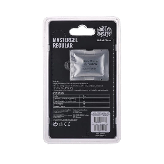 Cooler Master MasterGel Thermal Paste | High-Performance CPU/GPU Compound - TARGET Store