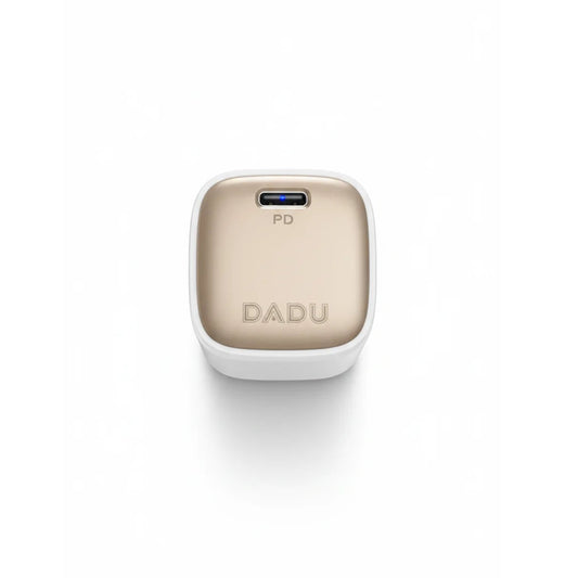Small electronic device with 'DADU' branding on a white background