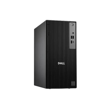 Dell computer tower on a white background