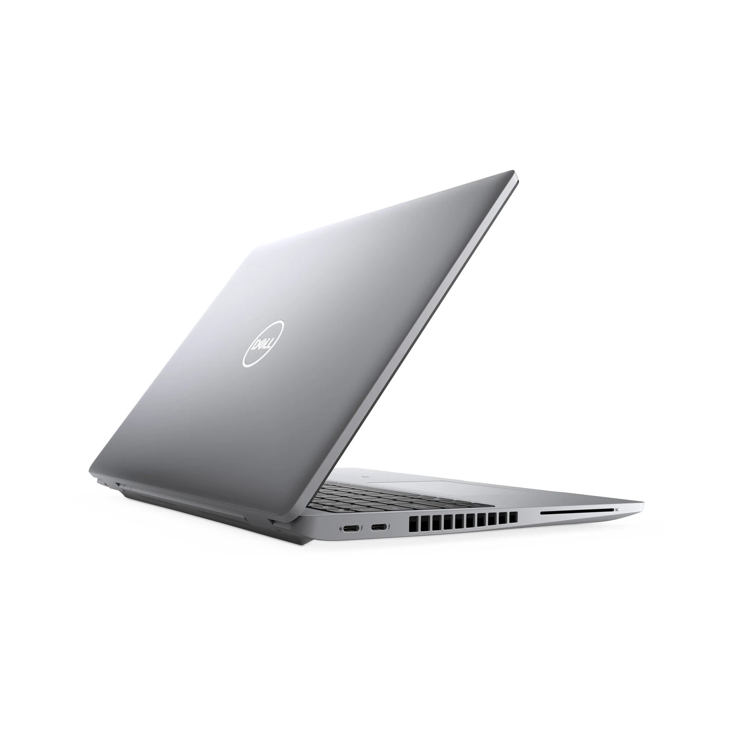Dell Latitude 5520 Side Profile Showing Dual Thunderbolt 4   Modern Connectivity Egypt  Angled View Left