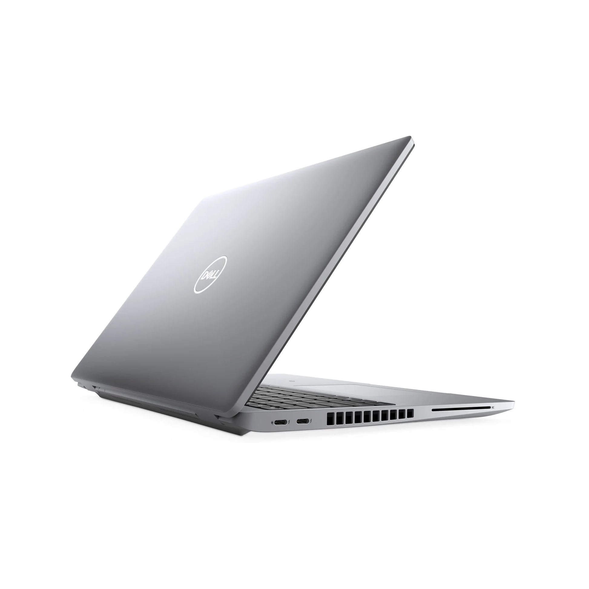 Dell Latitude 5520 Side Profile Showing Dual Thunderbolt 4   Modern Connectivity Egypt  Angled View Left