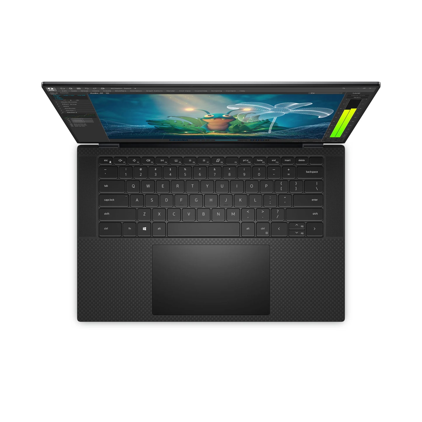 Professional Backlit Keyboard and Large Precision Touchpad of Dell Precision 5570 