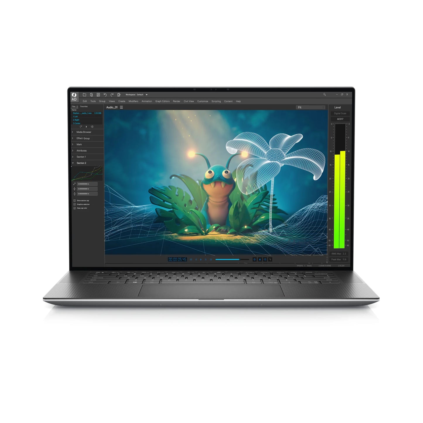 Dell Precision 5570 UHD+ Touch InfinityEdge Display - 100% Adobe RGB for CAD & 3D  