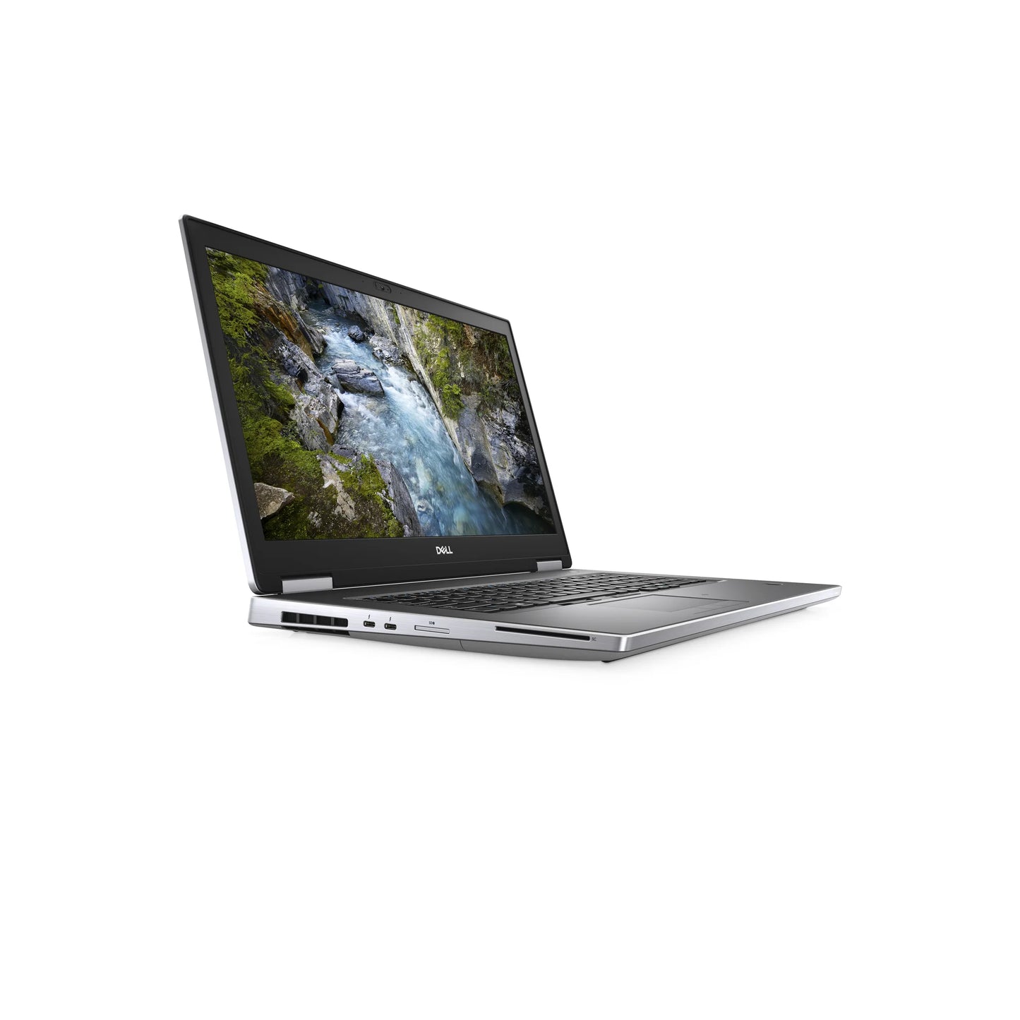 Dell Precision 7740 Flagship Mobile Workstation 17.3 Inch Fhd With High End Nvidia Quadro Rtx 4000 8Gb Graphics Target Store Egypt Angled Viewside