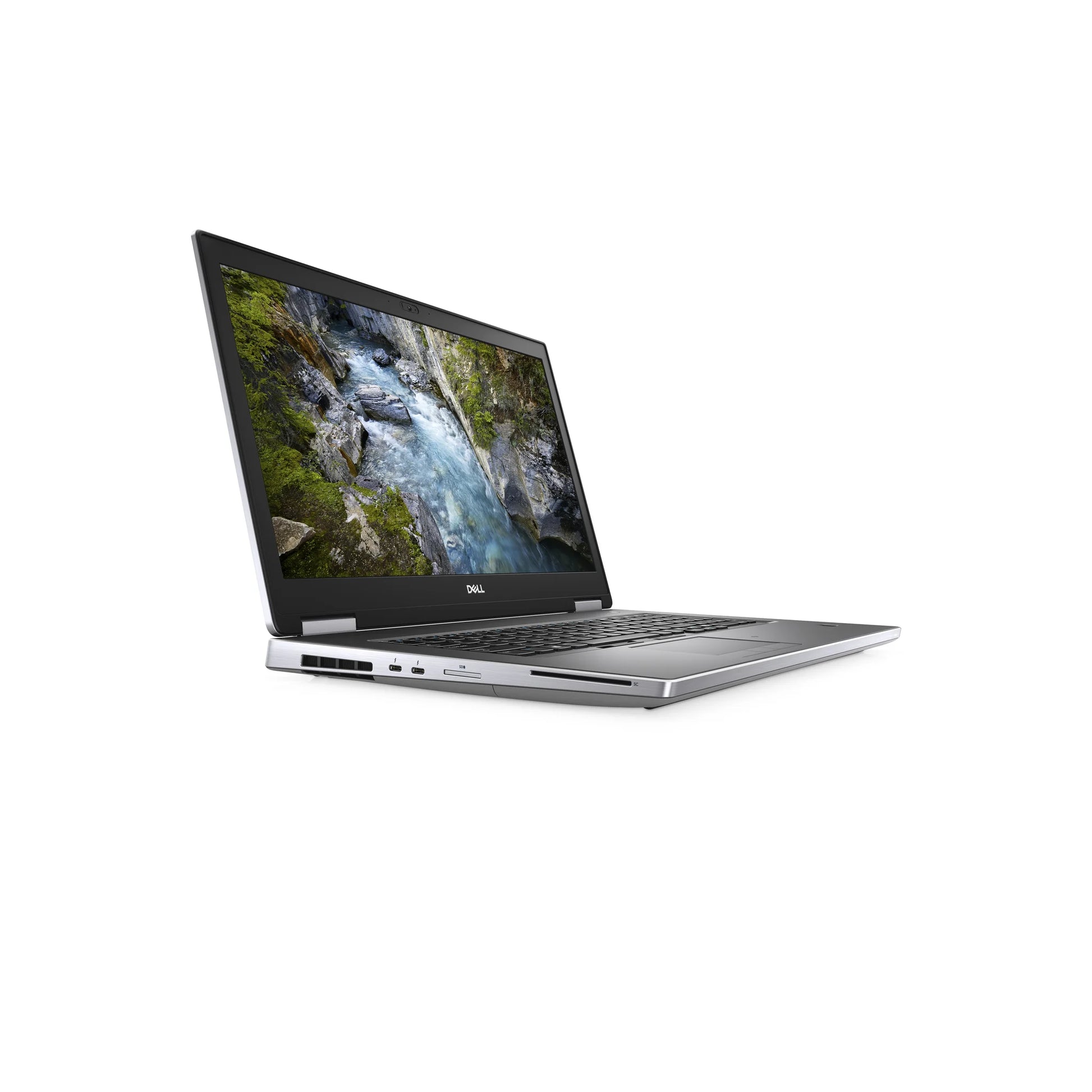Dell Precision 7740 Flagship Mobile Workstation 17.3 Inch Fhd With High End Nvidia Quadro Rtx 4000 8Gb Graphics Target Store Egypt Angled Viewside