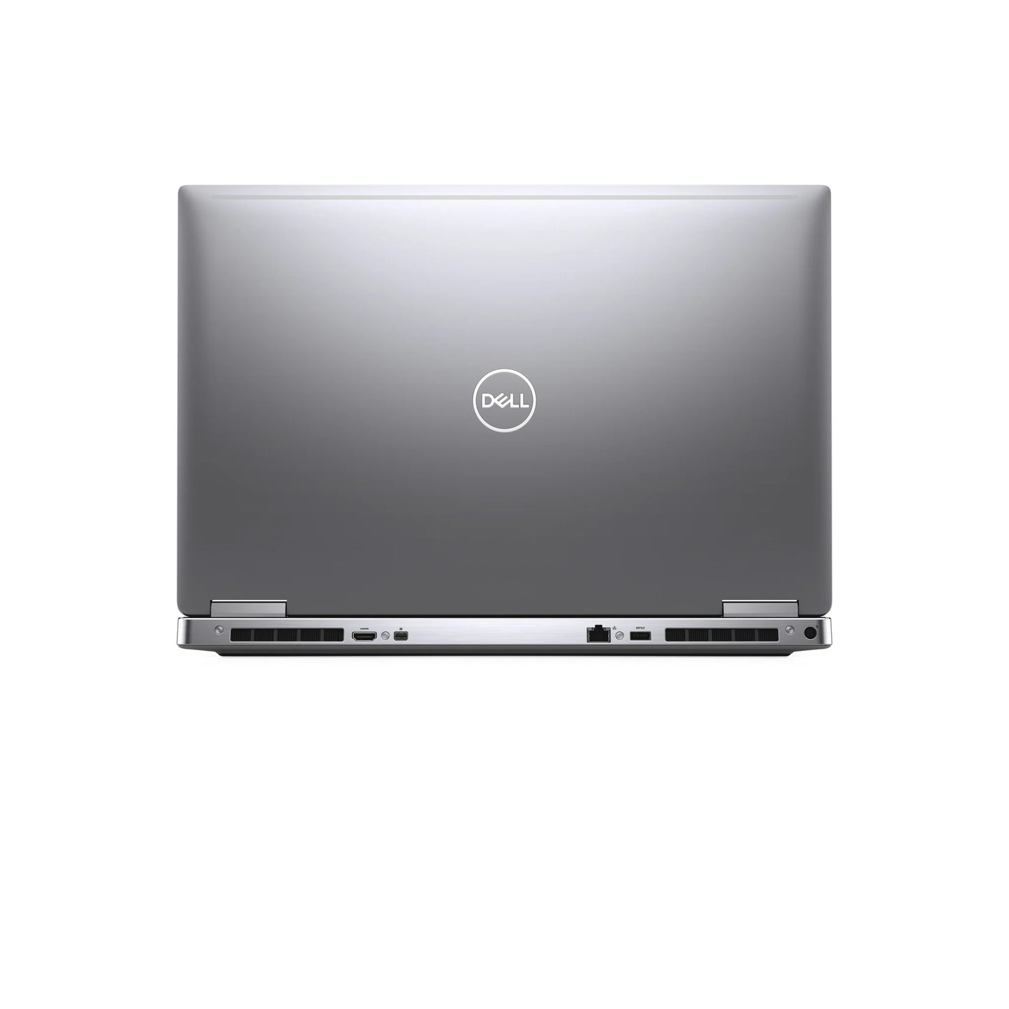 Dell Precision 7740 Flagship Mobile Workstation 17.3 Inch Fhd With High End Nvidia Quadro Rtx 4000 8Gb Graphics Target Store Egypt Side Ports Right With Lid Open Back Cover Ports