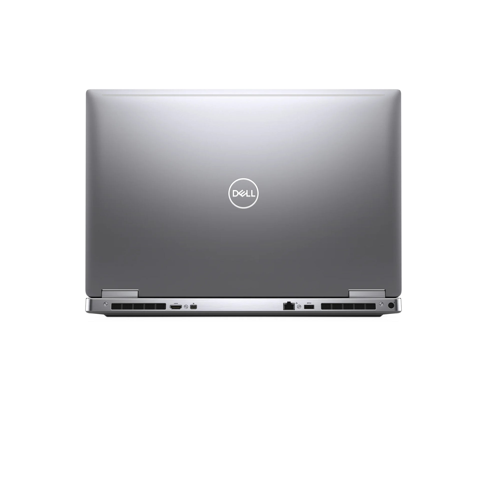 Dell Precision 7740 Flagship Mobile Workstation 17.3 Inch Fhd With High End Nvidia Quadro Rtx 4000 8Gb Graphics Target Store Egypt Side Ports Right With Lid Open Back Cover Ports