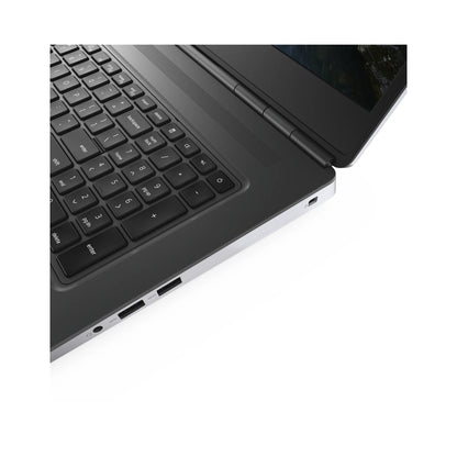 Dell Precision 7750 internal showing 4x SODIMM RAM slots and 4x M.2 NVMe SSD slots