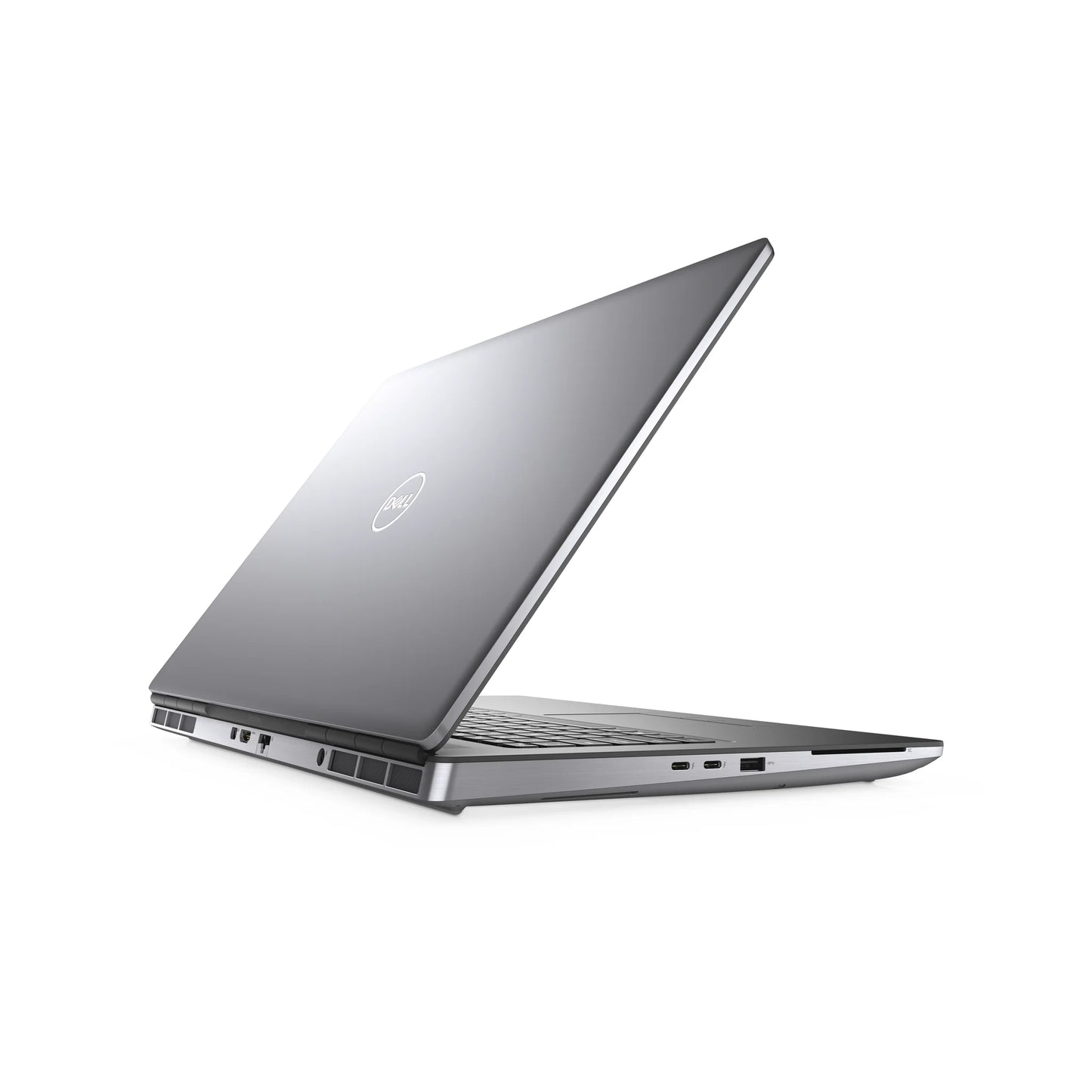 Dell Precision 7750 side profile showing Mini DisplayPort, HDMI, and dual Thunderbolt 3 - Egypt Side Left Side Angled