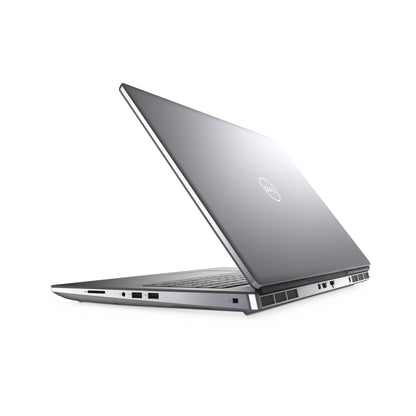 Dell Precision 7750 side profile showing Mini DisplayPort, HDMI, and dual Thunderbolt 3 - Egypt Side Right Angled