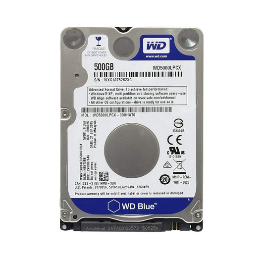 WD 500GB HDD – 2.5-inch SATA Hard Disk Drive for Laptop