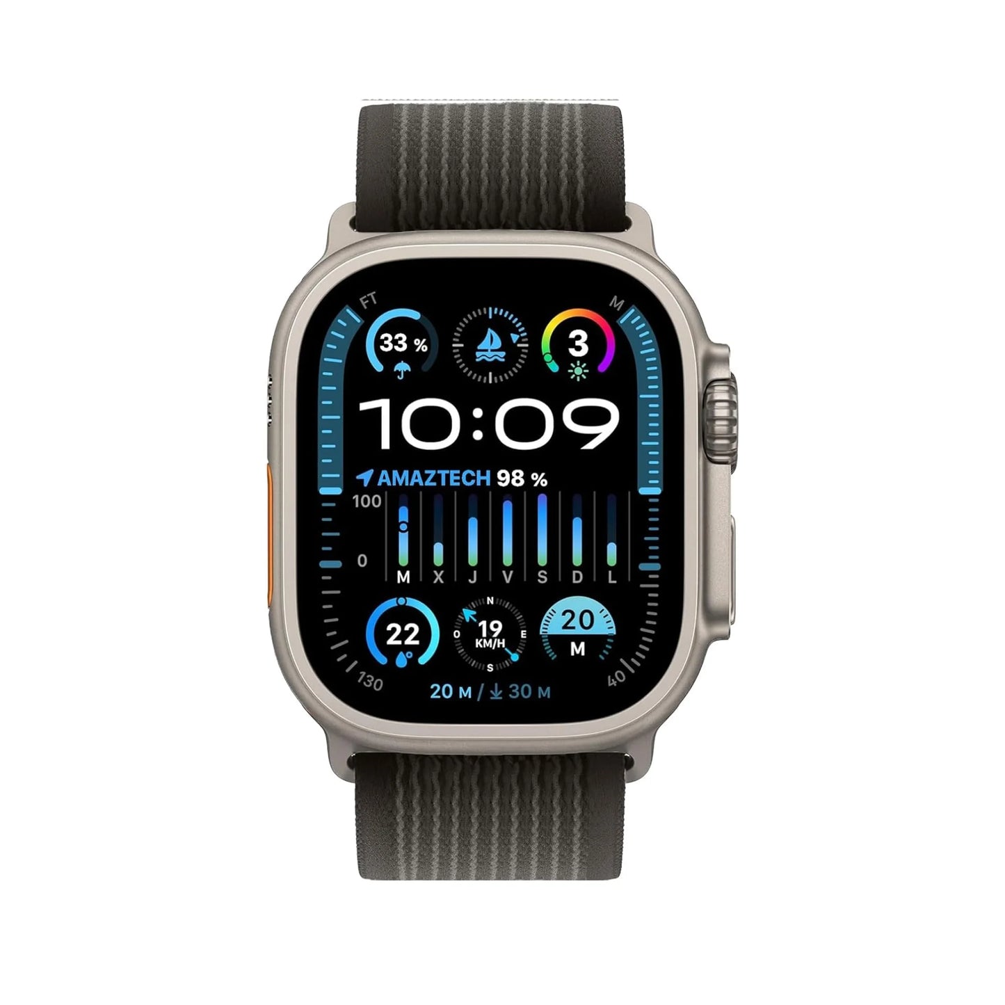 HK9 Ultra 2 Smartwatch | 2.12" AMOLED, ChatGPT, Compass