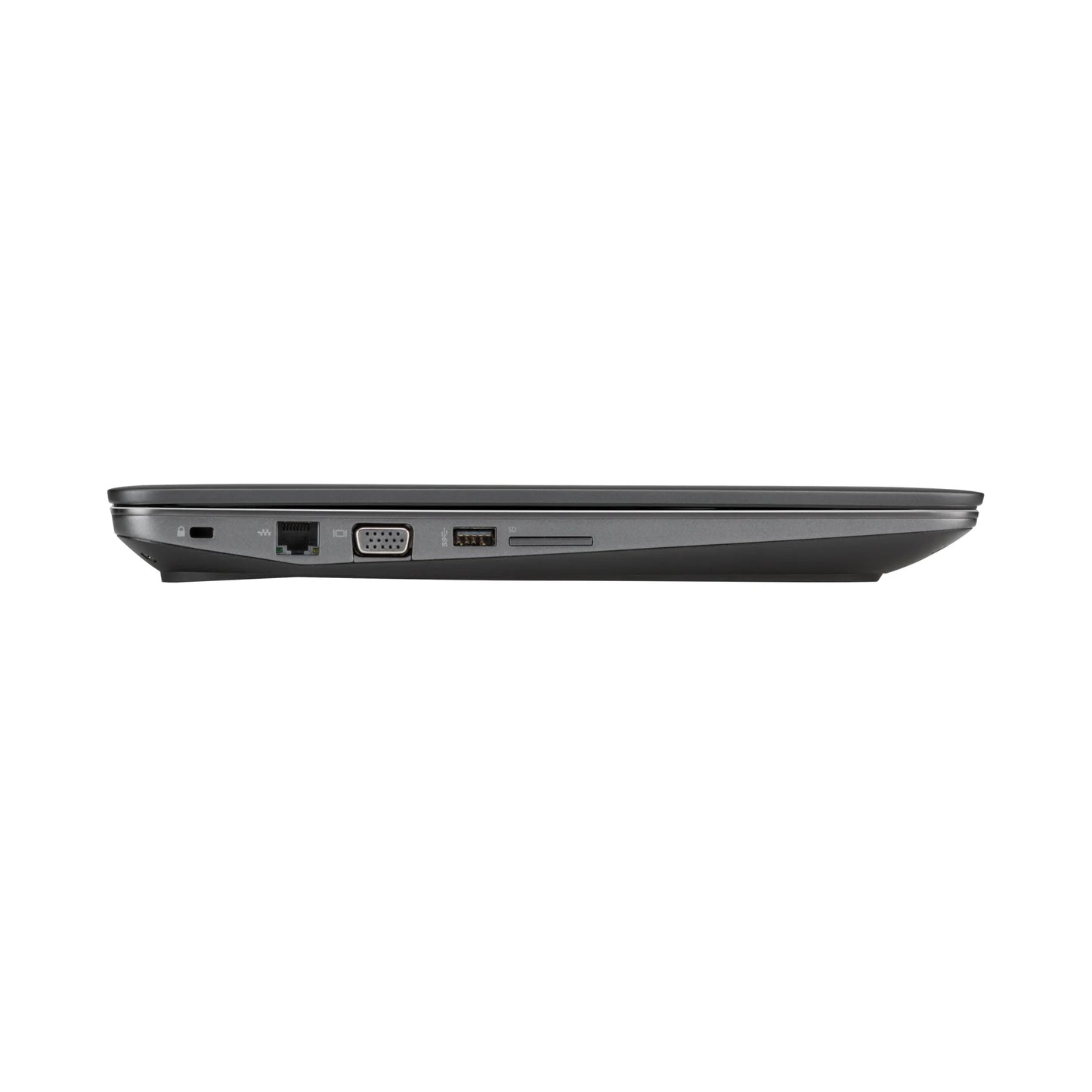 Hp Zbook 15 G3 Mobile Workstation 15.6 Inch With Intel Xeon And Quadro M2000M Target Store Egypt Left Side View Ports Lid Closed