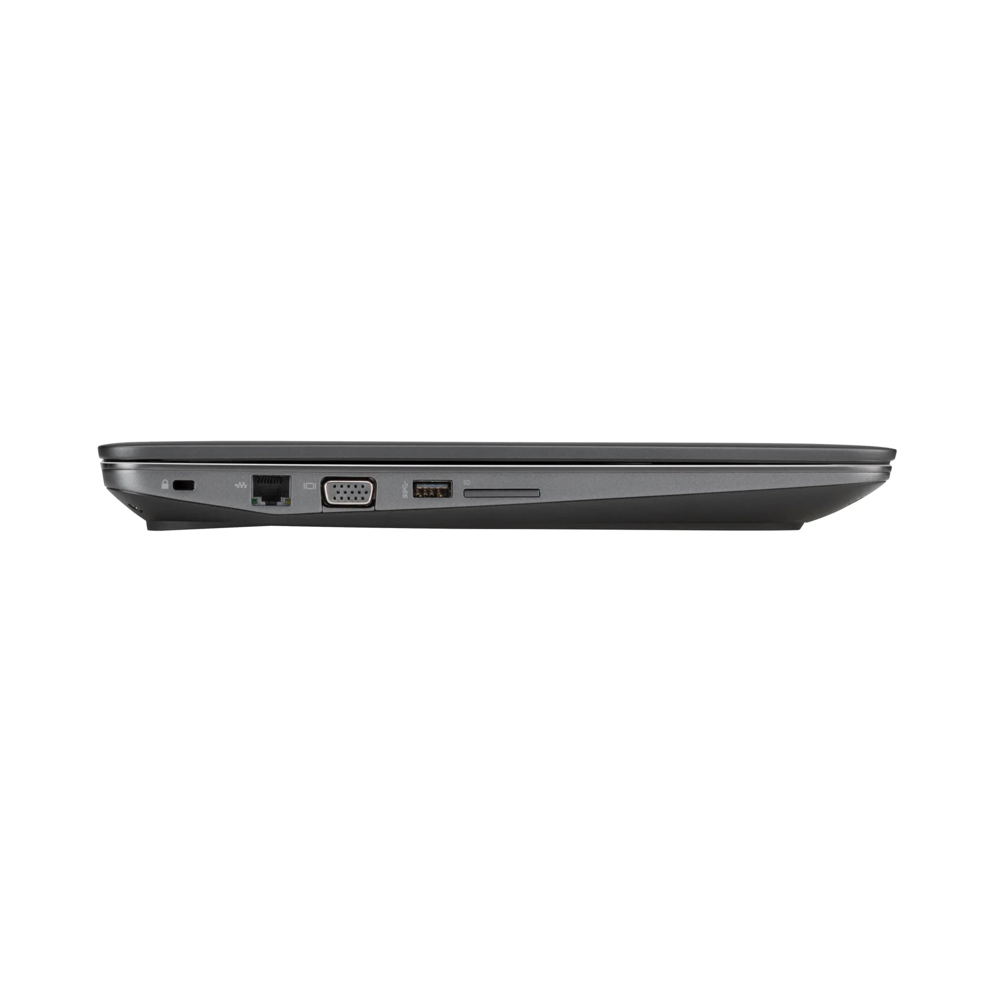 Hp Zbook 15 G3 Mobile Workstation 15.6 Inch With Intel Xeon And Quadro M2000M Target Store Egypt Left Side View Ports Lid Closed