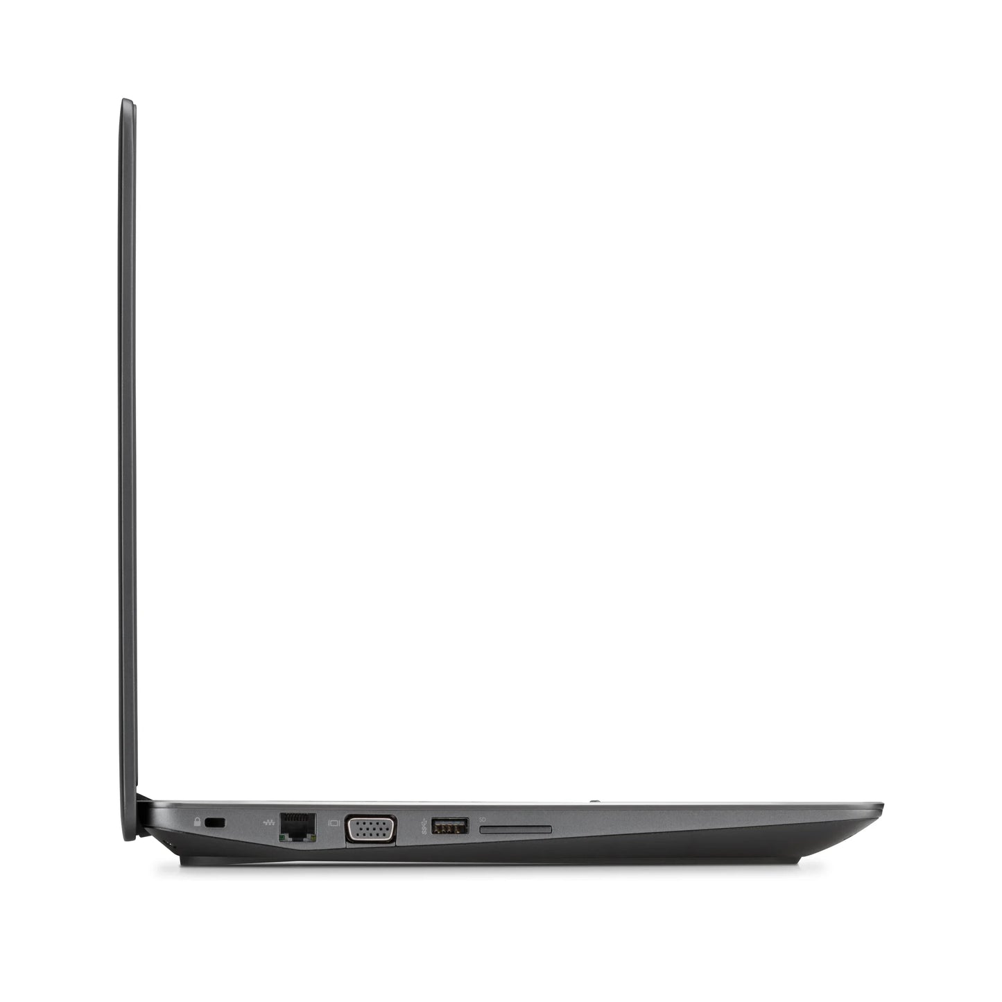 Hp Zbook 15 G3 Mobile Workstation 15.6 Inch With Intel Xeon And Quadro M2000M Target Store Egypt Left Side View Ports Lid Open