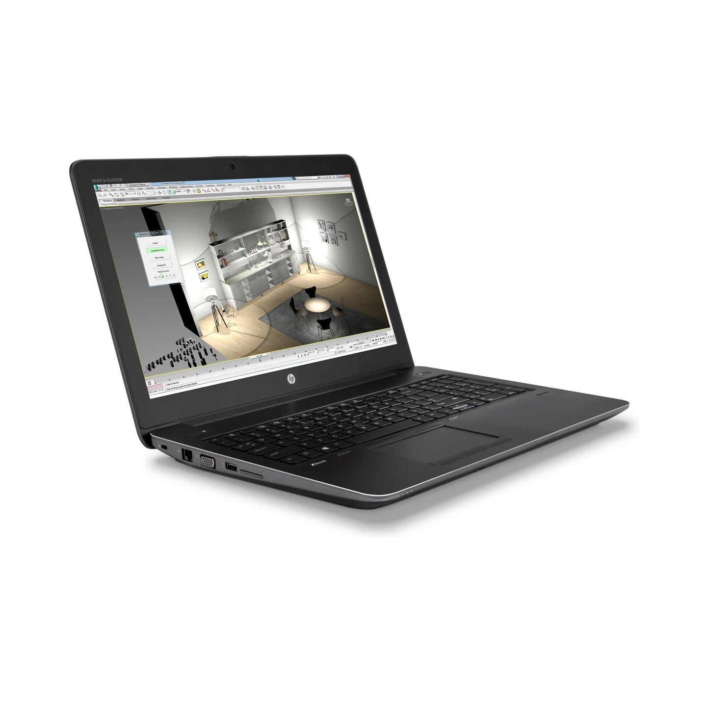 Hp Zbook 15 G4 Mobile Workstation 15.6 Inch With Nvidia Quadro M2200 Graphics Target Store Egypt Angled Left View
