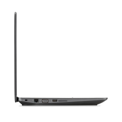 Hp Zbook 15 G4 Mobile Workstation 15.6 Inch With Nvidia Quadro M2200 Graphics Target Store Egypt Left Side Ports With Open Lid