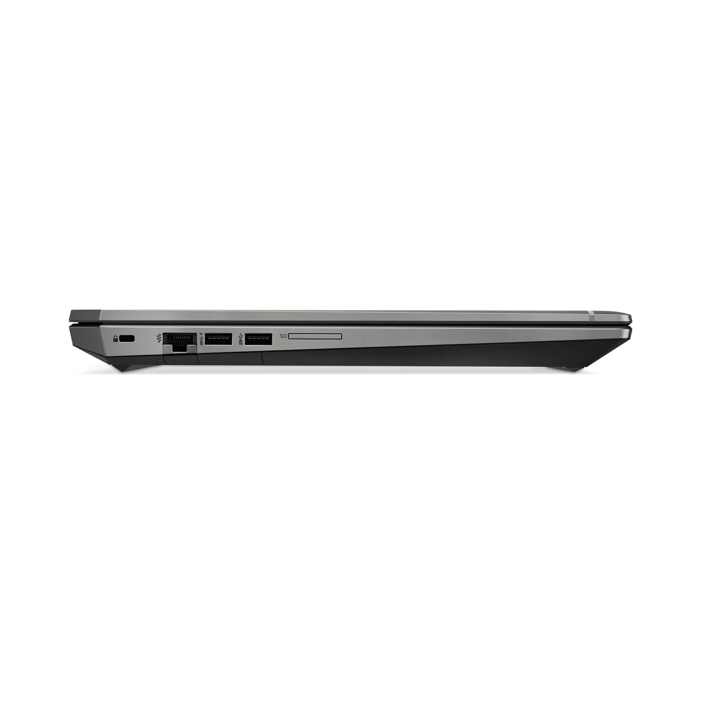 Hp Zbook 15 G6 Side Profile Showing Dual Thunderbolt 3 And Ethernet Ports   Heavy Duty Workstation Egypt Left Side View Ports