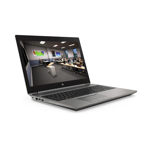 Hp Zbook 15 G6 Side Profile Showing Dual Thunderbolt 3 And Ethernet Ports   Heavy Duty Workstation Egypt Left View