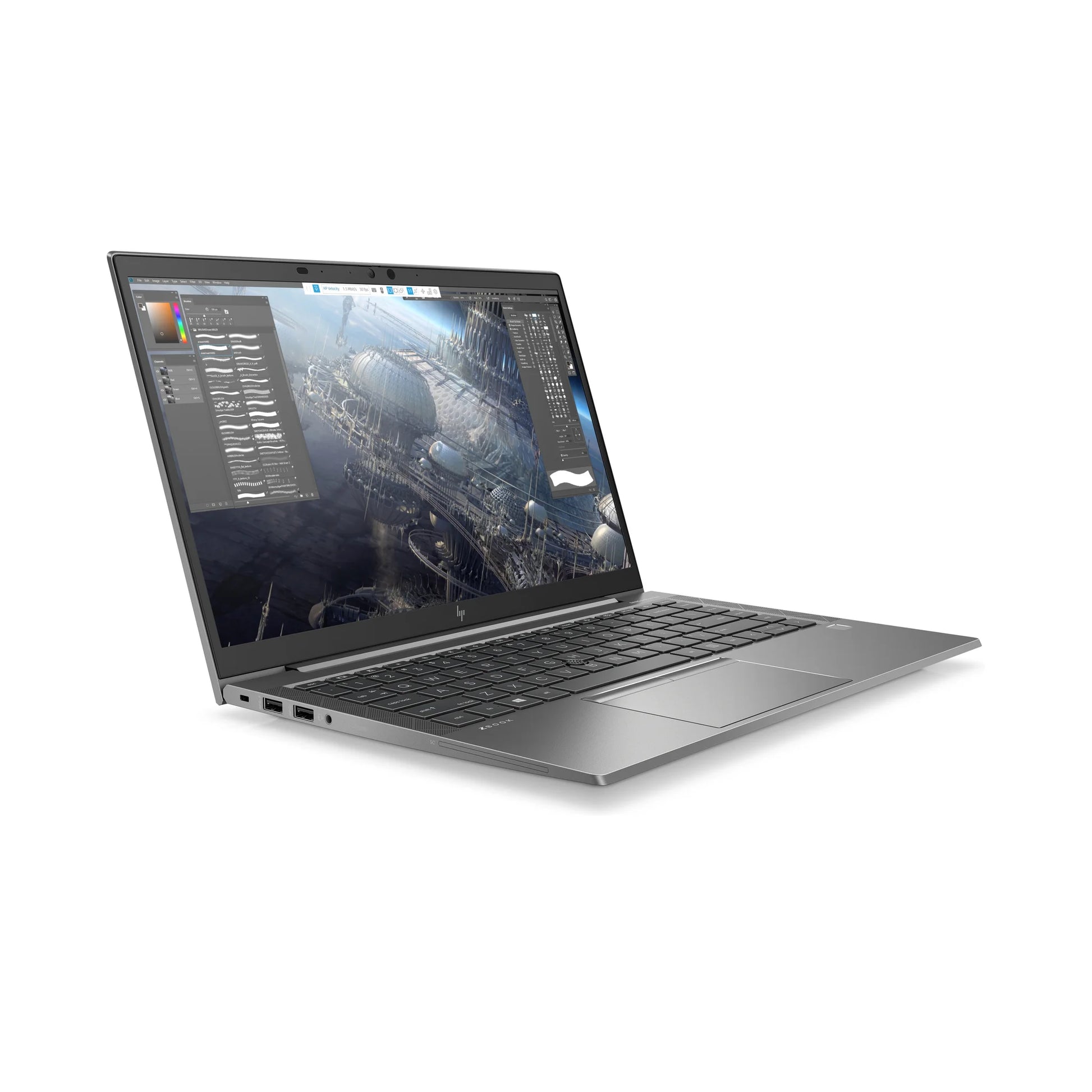 HP ZBook Firefly 14 G8 professional workstation laptop 14-inch FHD i5-11th Gen TARGET Store Egypt Side View Left