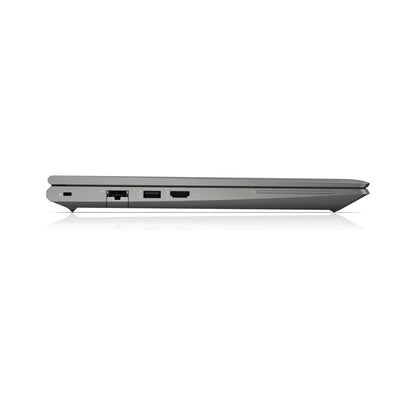 HP ZBook Power G8 Nvidia Quadro T1200 Professional Graphics left side ports