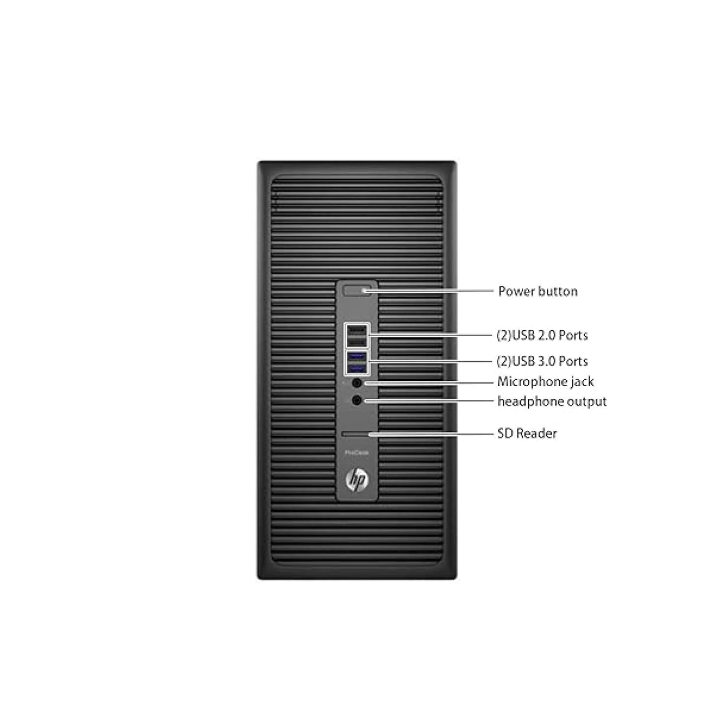 HP ProDesk 600 G2 MT – Intel Core i3-6100 6th Gen ,Intel HD Graphics 530