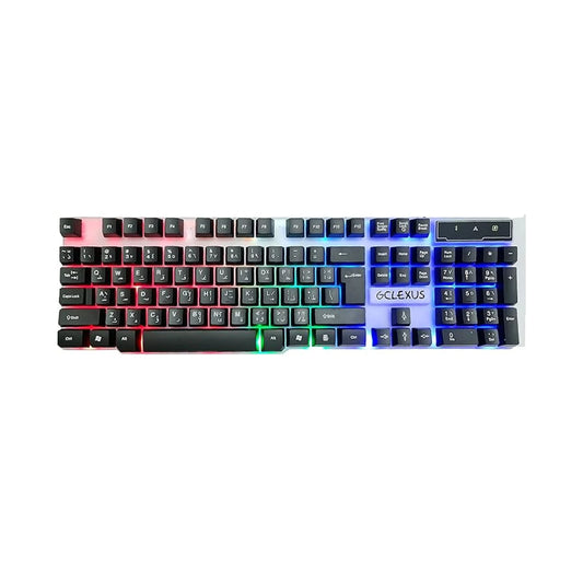 GCLEXUS G210 Gaming Keyboard – RGB Backlit, Wired