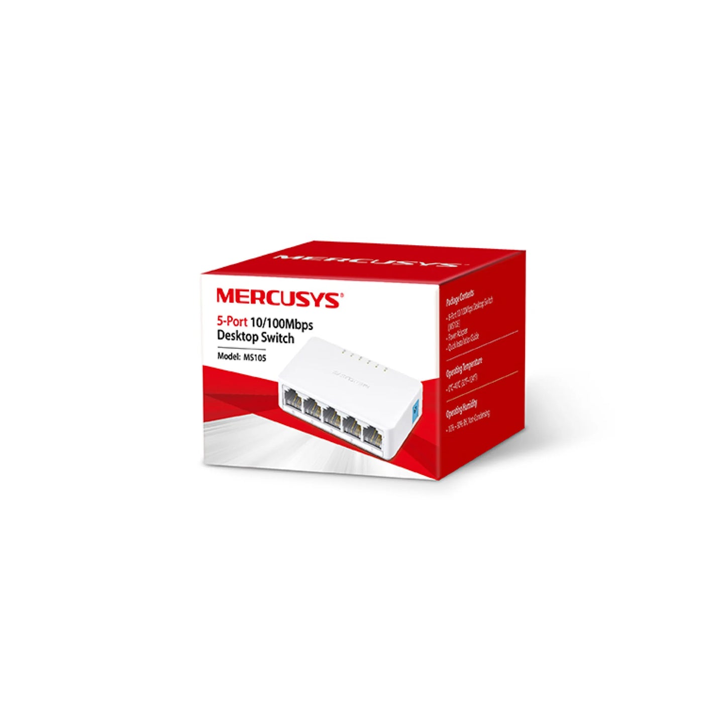 Mercusys 5-Port Fast Ethernet Switch 10/100