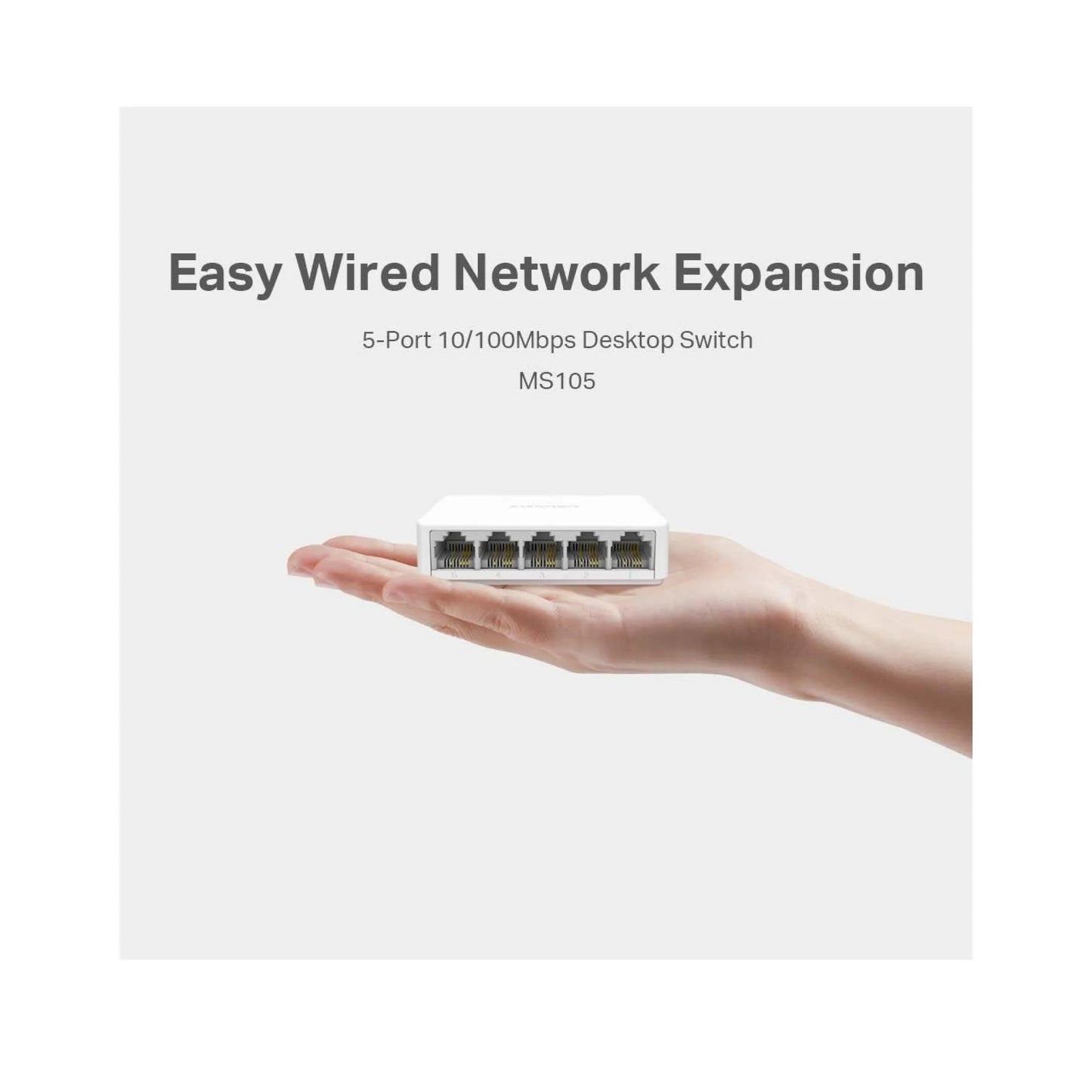 Mercusys 5-Port Fast Ethernet Switch 10/100