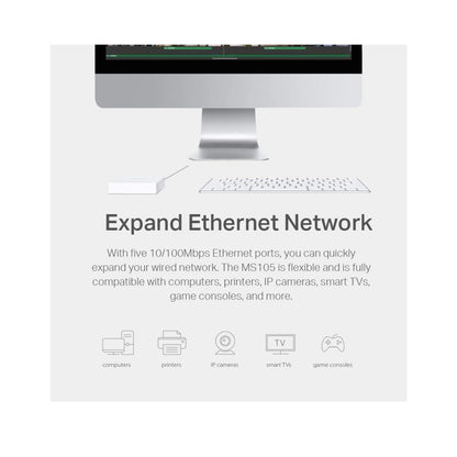 Mercusys 5-Port Fast Ethernet Switch 10/100