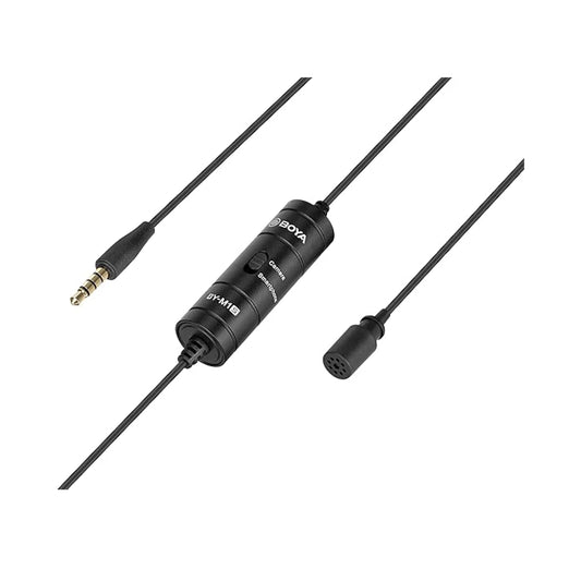 BOYA BY-M1 Lavalier Microphone | Clip-on Mic for Smartphone, DSLR & PC - TARGET Store