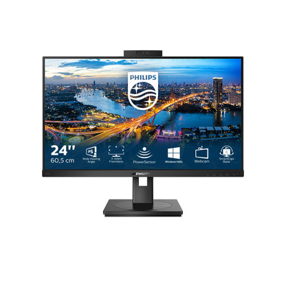 Philips 242B1H 24 Inch Fhd Ips Monitor With Integrated Pop Up Webcam For Video Conferencing Target Store Egypt