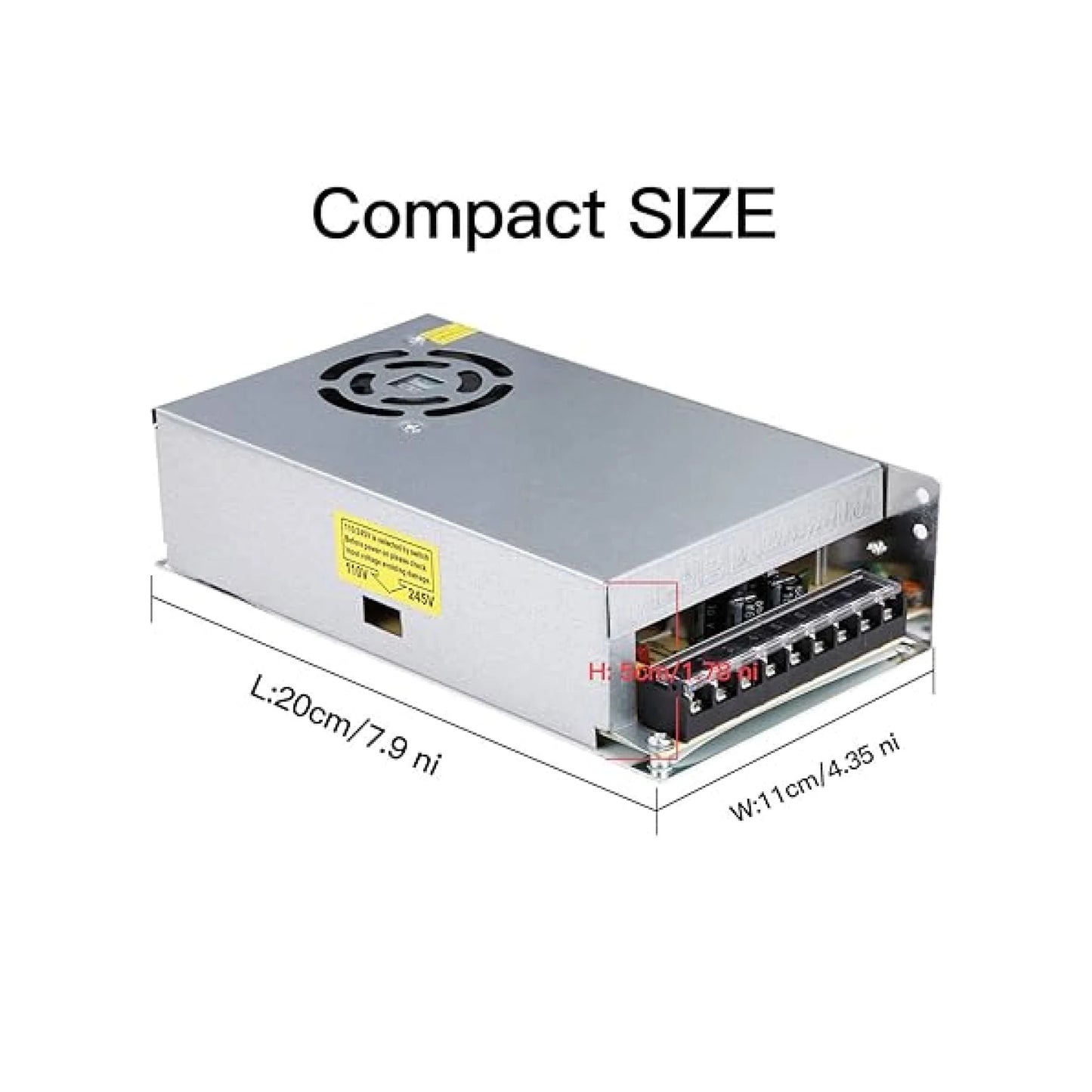 Power Supply 12V 20A – High Performance CCTV Adapter