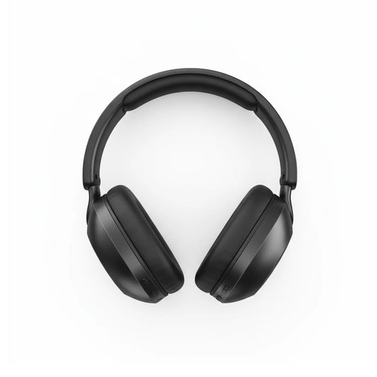 X-Scoot XS-650 Black headphones on a white background