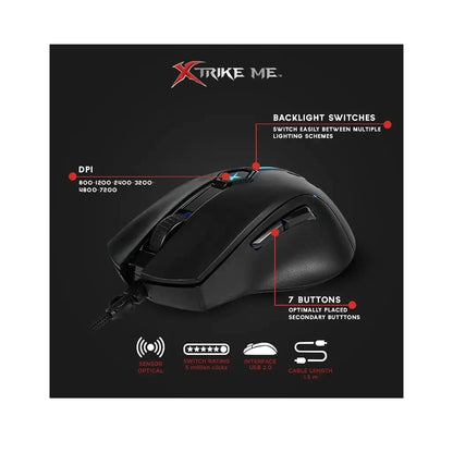 Xtrike Me GM-515  – Wired Gaming Mouse
