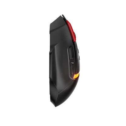 Xtrike Me Gw 325 Tri Mode Wireless Gaming Mouse Rgb 10000 Dpi 8 Buttons Black White Target Store Egypt Side View