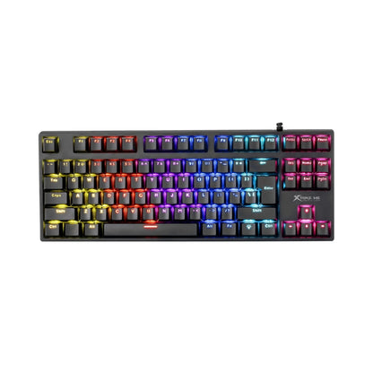 Xtrike Me GK-989 TKL Mechanical Keyboard | Linear Red Switches, RGB