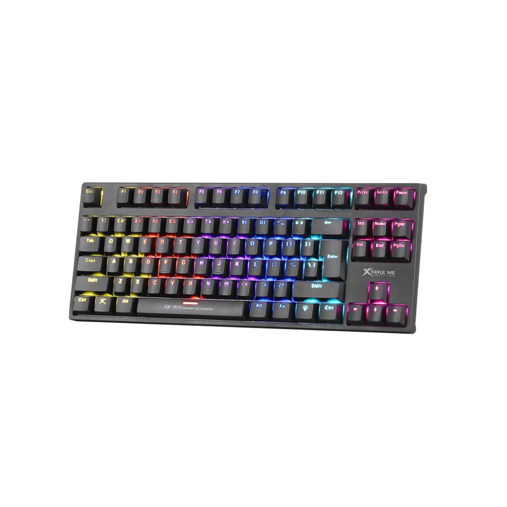 Xtrike Me GK-989 TKL Mechanical Keyboard | Linear Red Switches, RGB ...