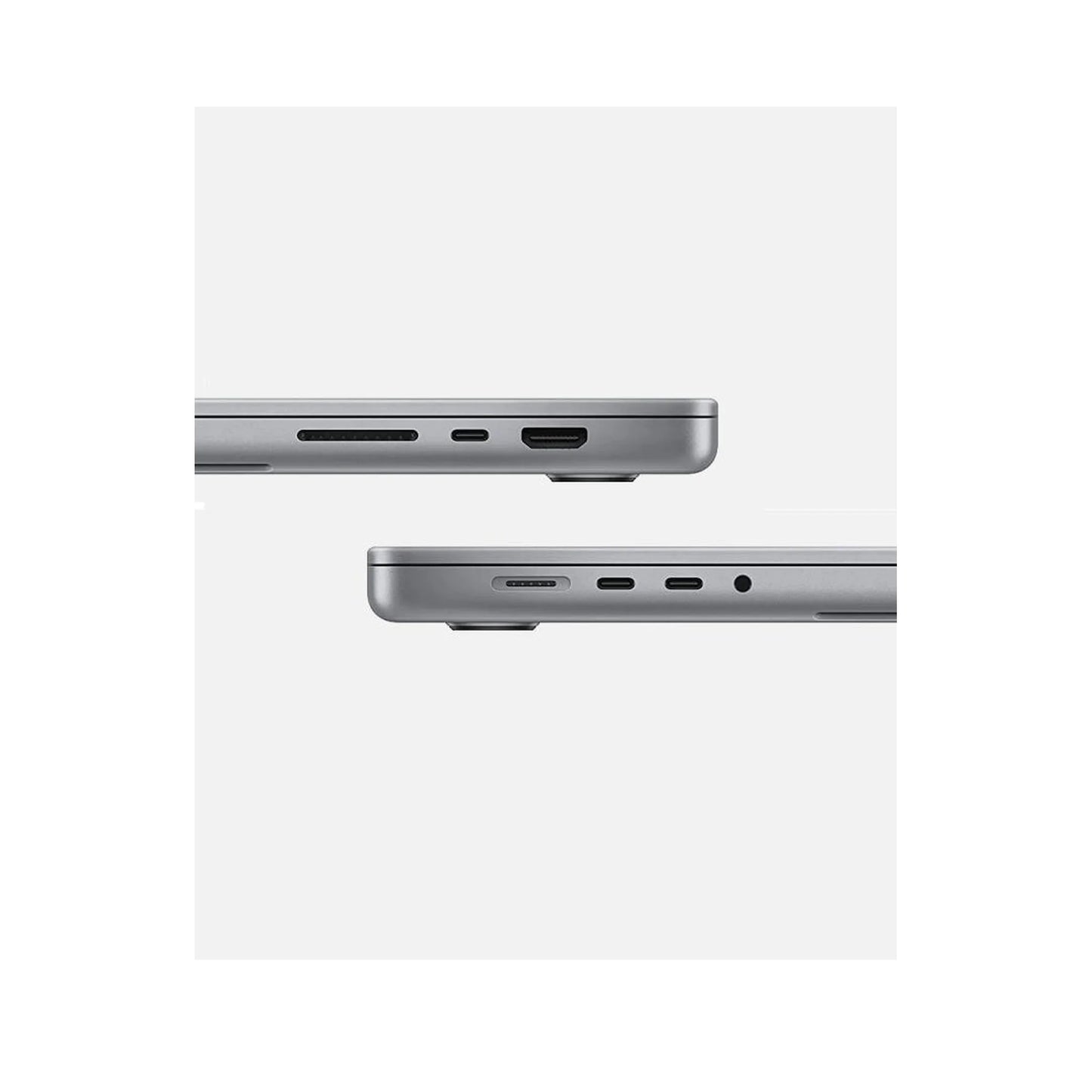 Apple MacBook Pro 14 Space Gray M1 Pro High-Performance Workstation - TARGET Egypt Side Ports