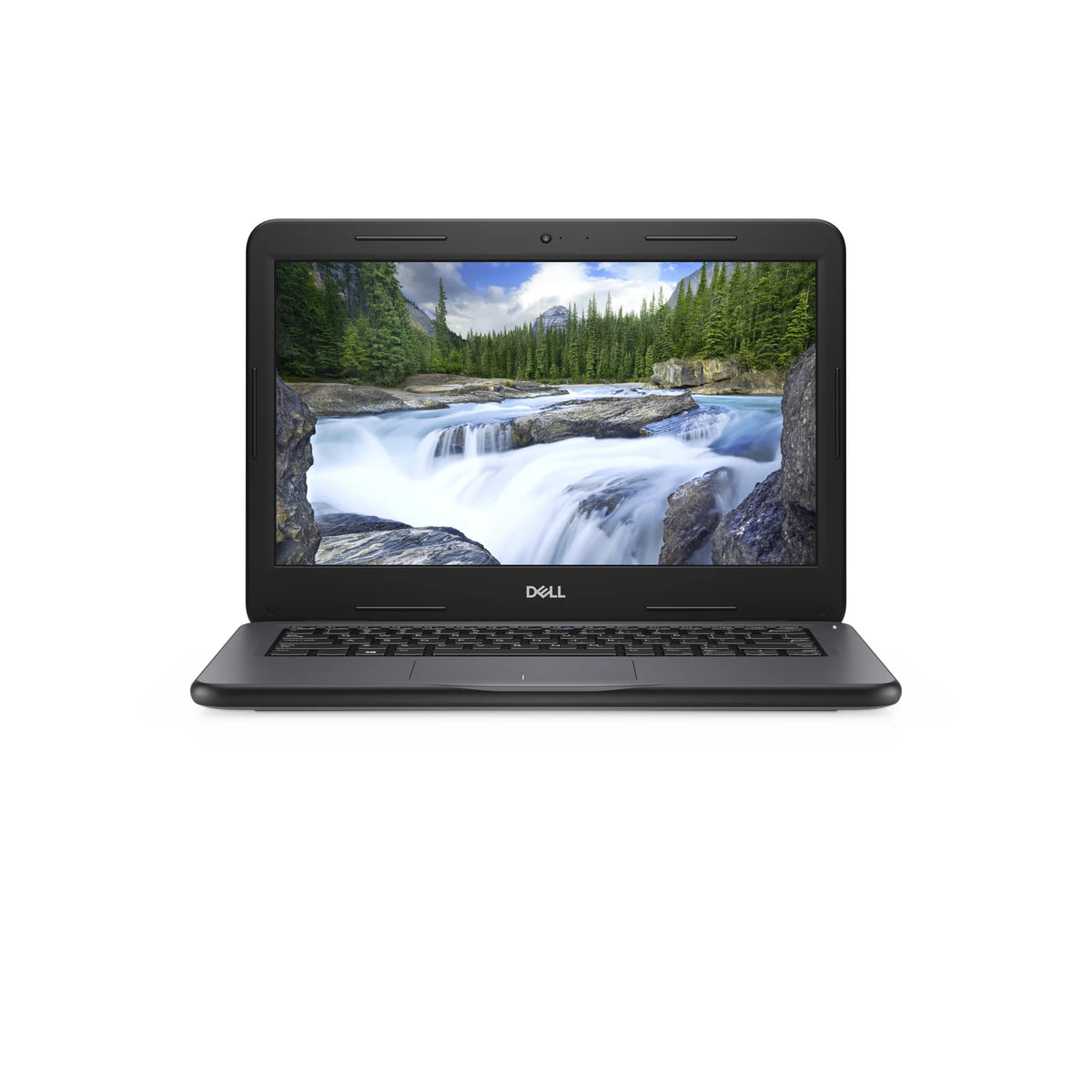 Dell Latitude 3310 13.3-inch business laptop, front view with display open