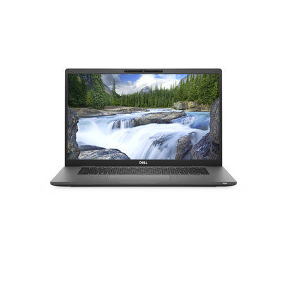 Dell Latitude 7520 15.6-inch business laptop, front view with display open